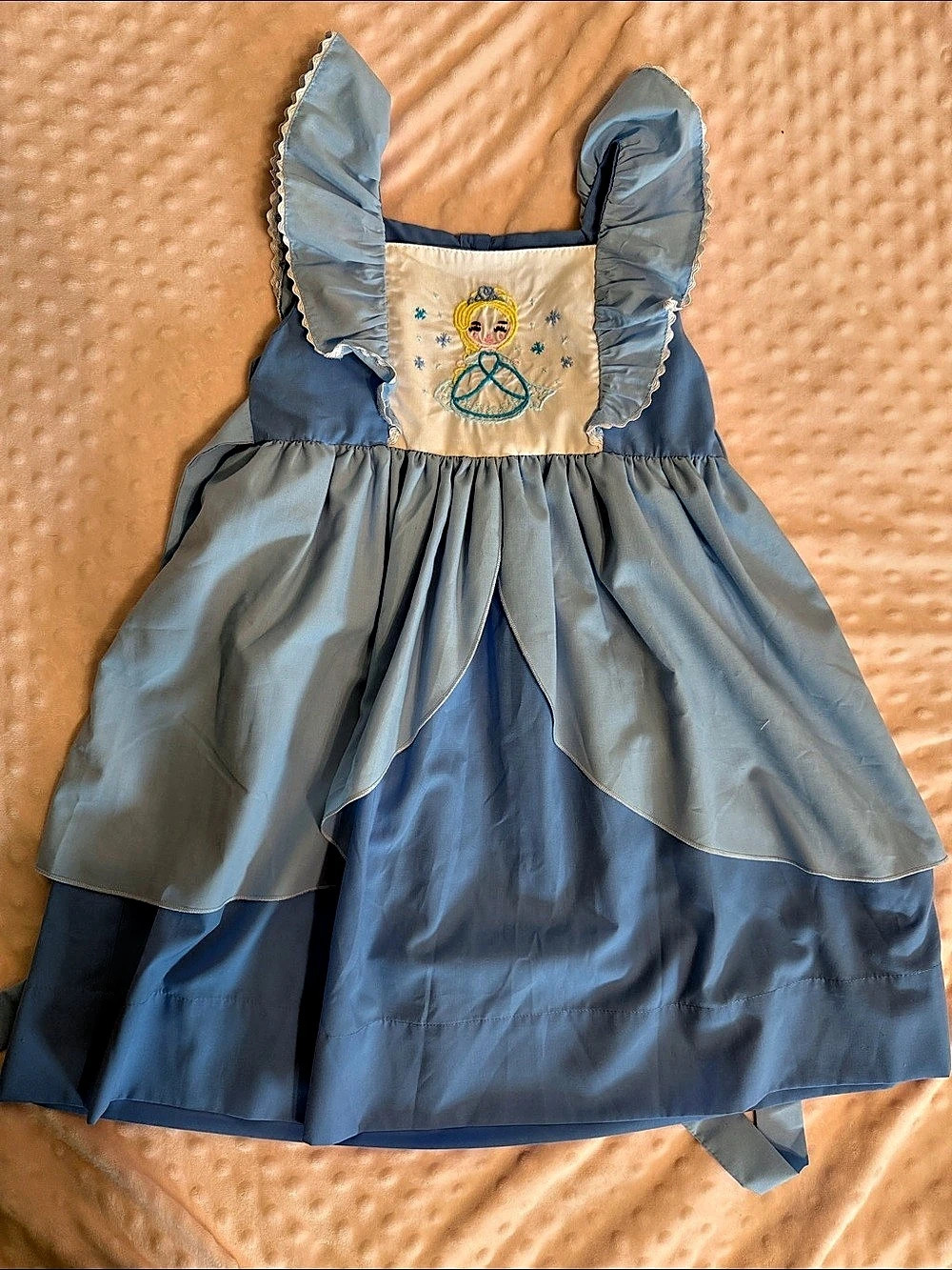 Smocked Sweets Elsa Dress 4T